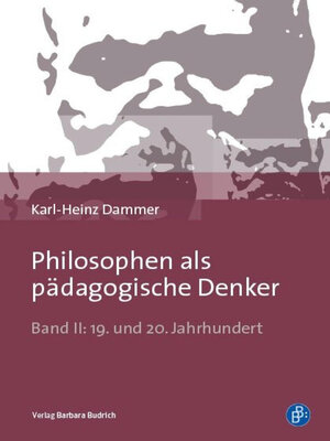 cover image of Philosophen als pädagogische Denker
